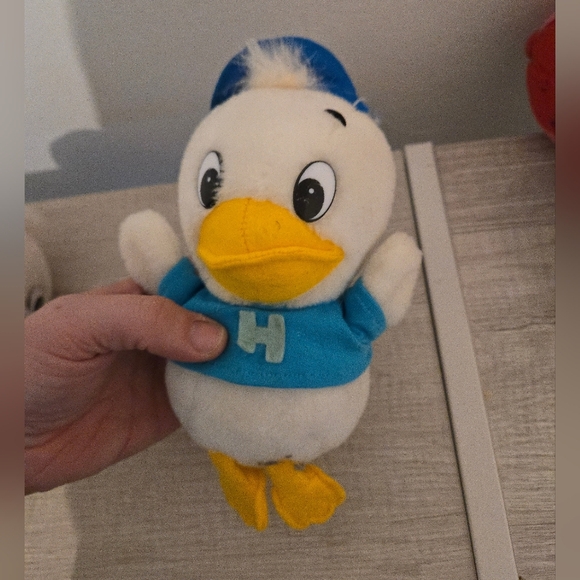 Vintage Disney Duck Tales Dewey Louie Plush Stuffed Animal Collectible Toys TOMY - Picture 10 of 11